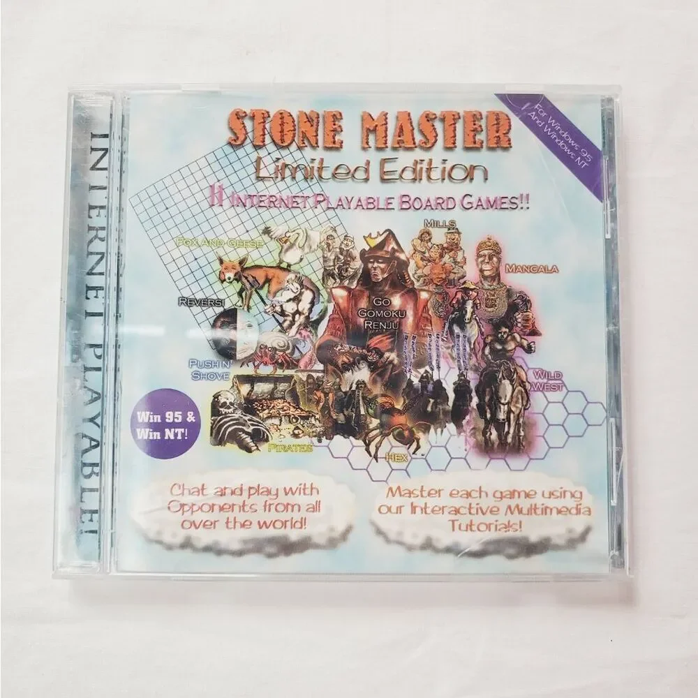 Stone Master Limited Edi Internet playable, Board games [CD-ROM, PC] GAME